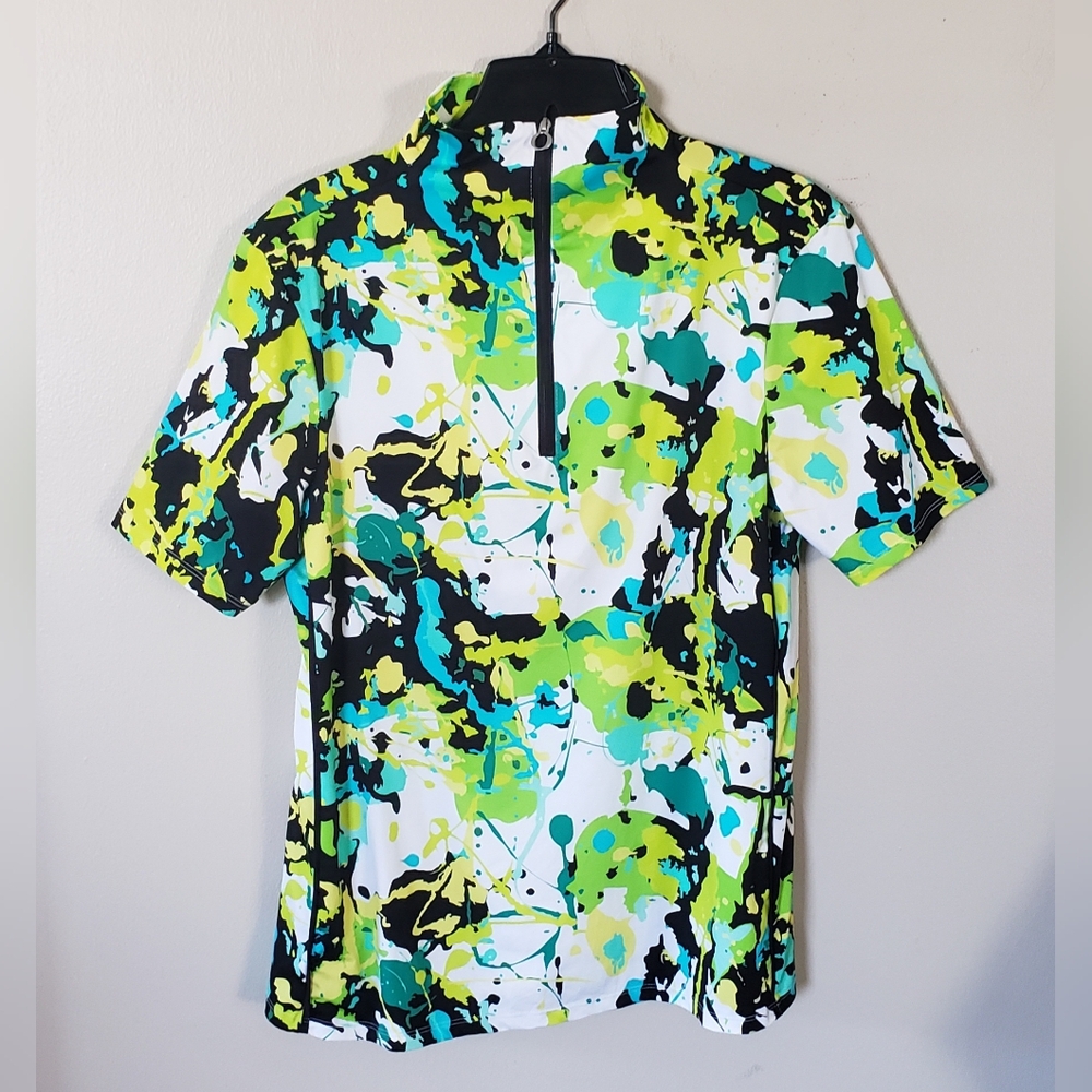 Kinona Sport Keep It Covered Short Sleeve Athletic Shirt Size Medium